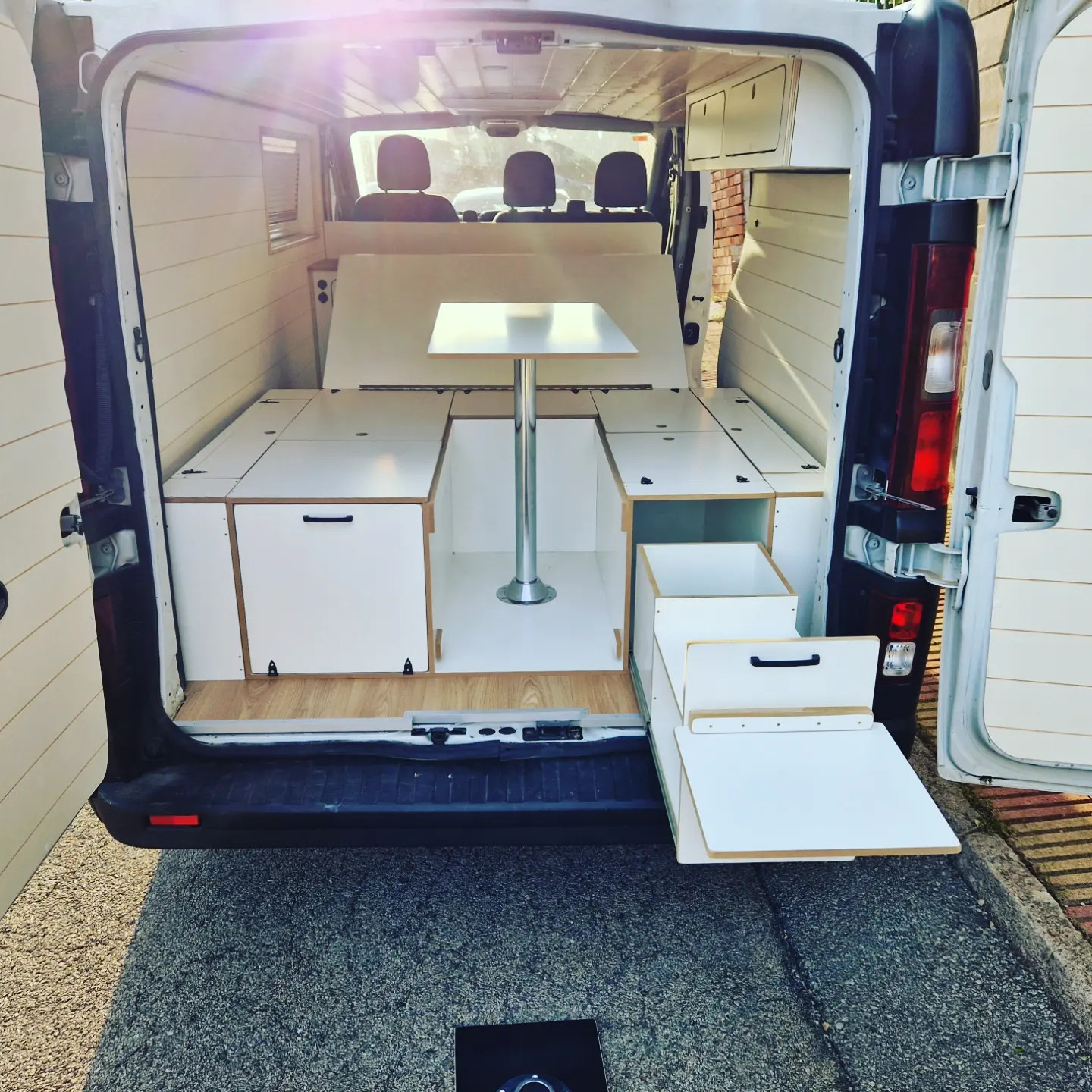 Renault Trafic Camper Box Removable Modular Camper Kit Furniture