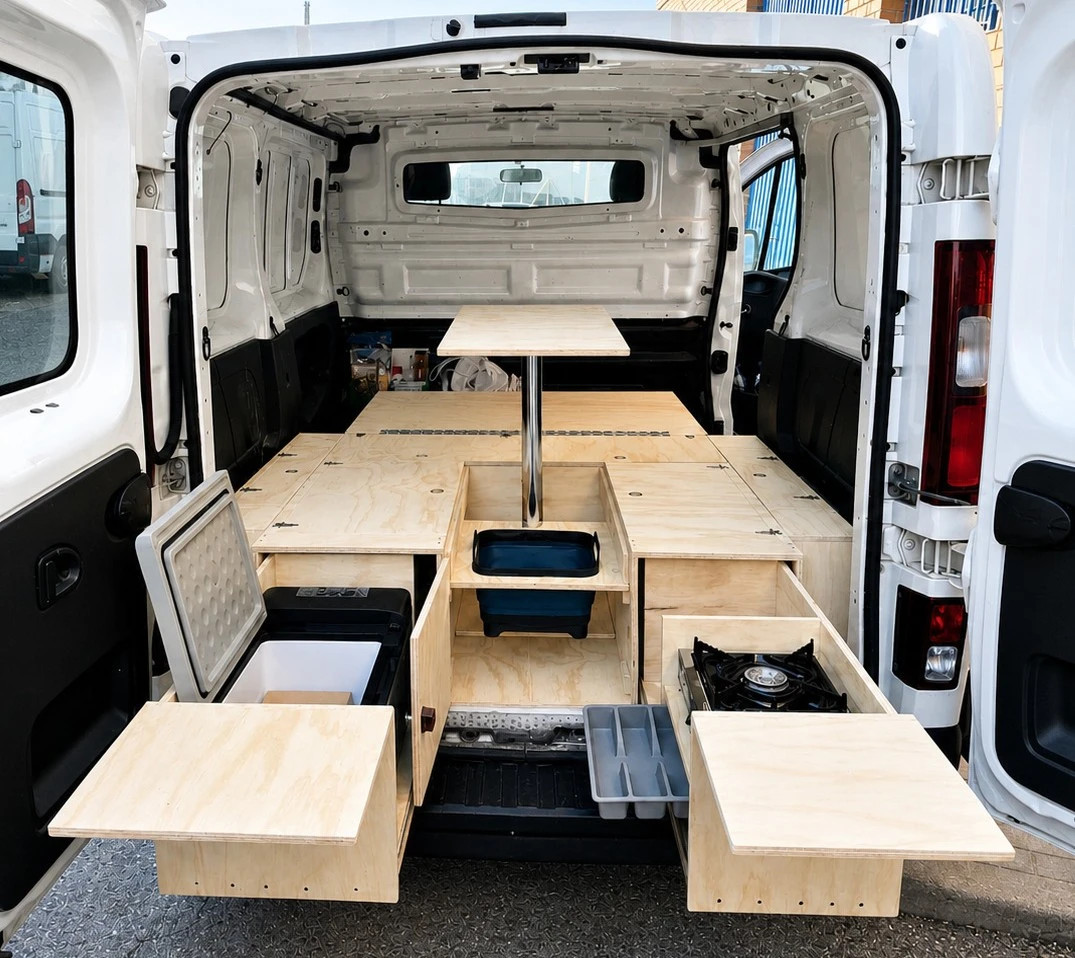 Kit d’aménagement Renault Trafic amovible sans perçage